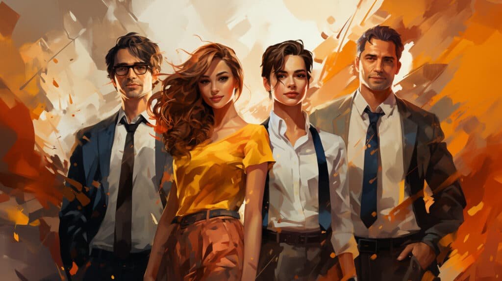 jahrinboox group of charming people detailed digital art realis e4d9382b 480e 43c4 986b 679c2a1452ca